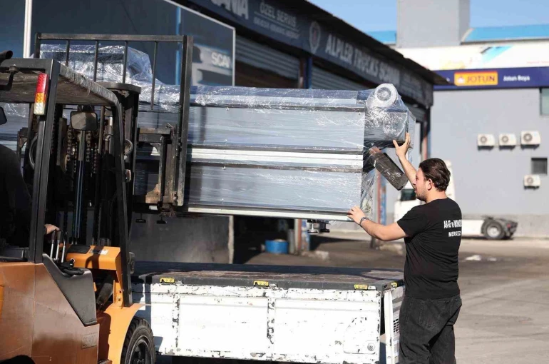 Merkezefendi’de üretilen mama makinelerinin 29. durağı Selçuk oldu 