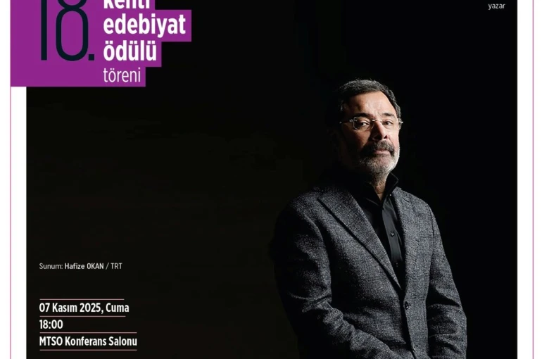 Mersin Kenti Edebiyat Ödülü Ahmet Ümit’in 