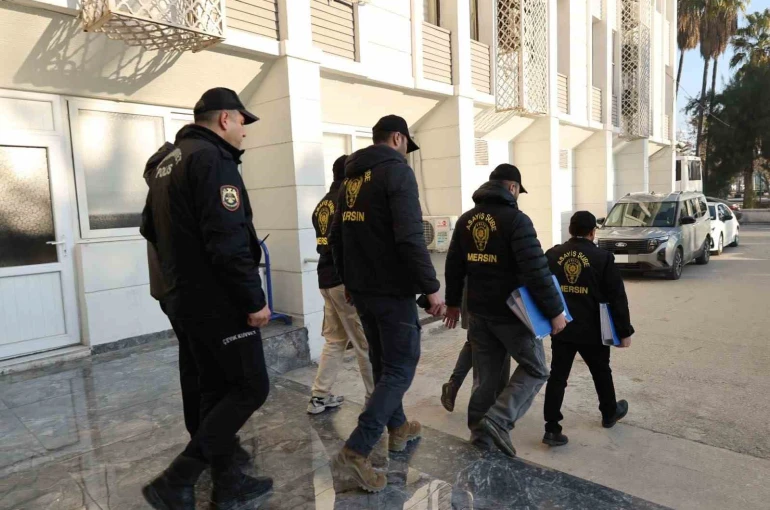 Mersin merkezli 9 ilde 450 milyonluk "sazan sarmalı" operasyonu: 28 gözaltı