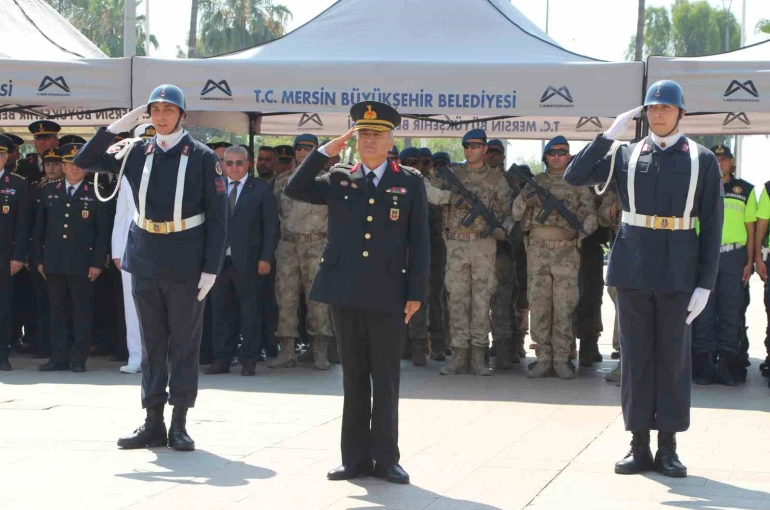 Mersin’de Jandarma Teşkilatı’nın 187. kuruluş yıl dönümü kutlandı