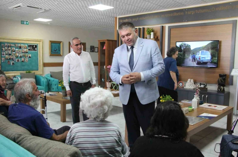 Mersin’de yaş almış vatandaşlarla gönül buluşması
