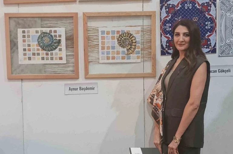 Mersinli sanatçının ’doğadan sanata’ çalışması büyük ilgi gördü