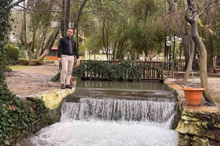 Mesire alanının kuruyan kaynağı tekrar canlandı 