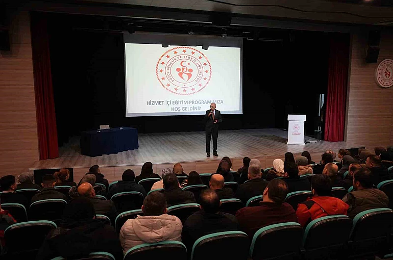 Mesleki hizmet içi eğitimler sürüyor