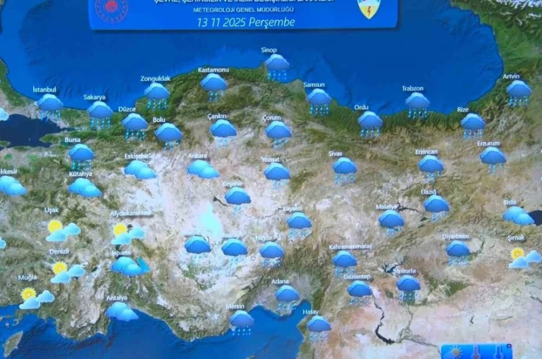 Meteoroloji Genel Müdürlüğü: "Ülke genelinde yağış bekleniyor" 
