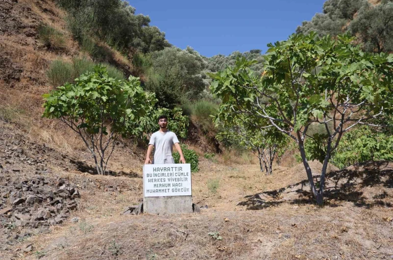 Mezar taşı değil, ‘herkes yesin’ uyarısı 