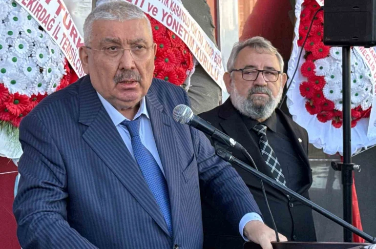 MHP Genel Başkan Yardımcısı Yalçın Tekirdağ’daki açılışta Terörsüz Türkiye sürecini değerlendirdi 