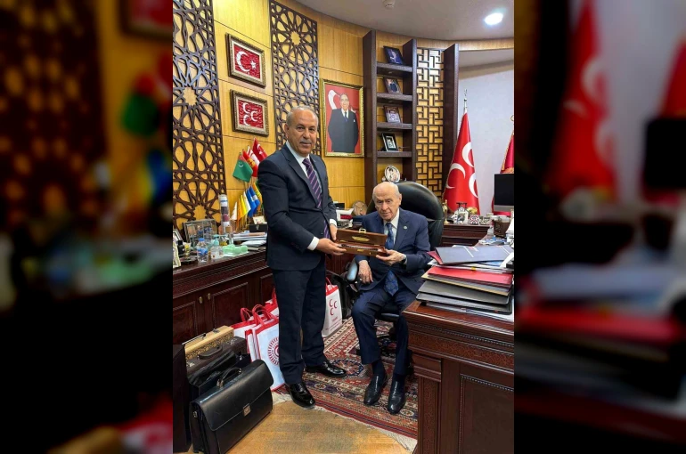 MHP İl başkanı Mehmet Sait Kılıç’tan, Bahçeli’ye ziyaret