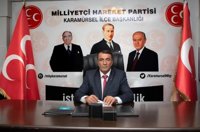 MHP Karamürsel ilçe başkanı istifa etti 