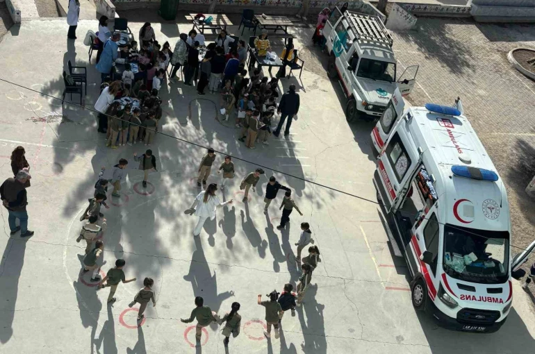 Milas 23 Nisan İlkokulu’nda "Sağlıklı Çocuk, Sağlıklı Gelecek" eğitimi 