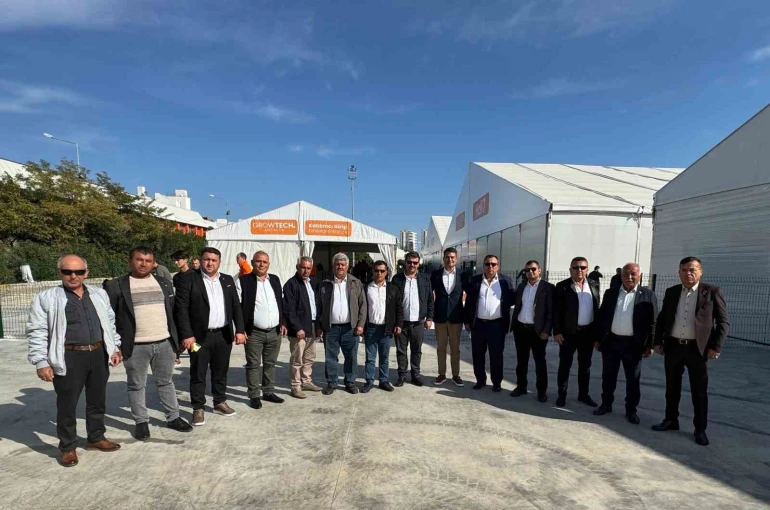 Milaslı Muhtarlar GrowTech 2025 Fuarı’na katıldı 