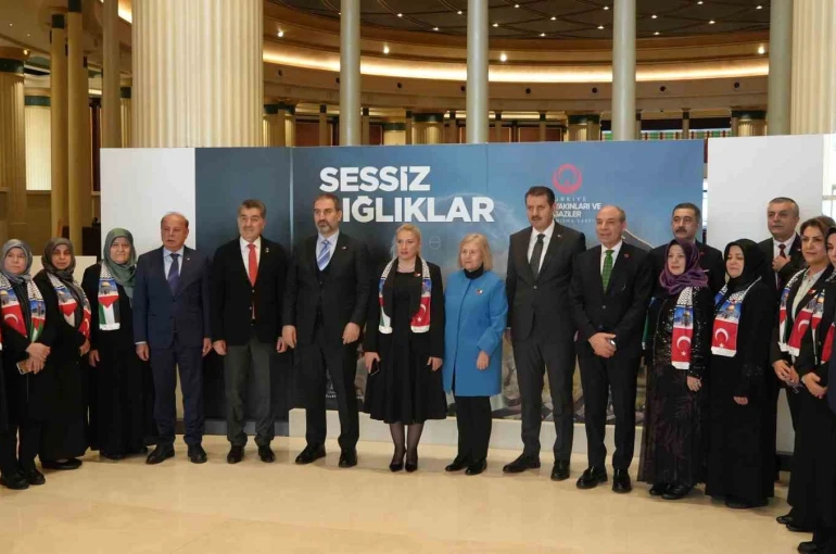 Millet Kütüphanesi’nde ’Gazze’ temalı filografi sergisi açıldı 