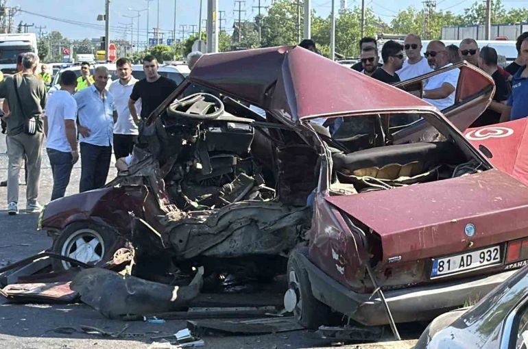 Milletvekili Ercan Öztürk kaza yaptı 