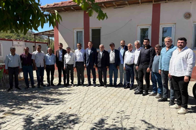 Milletvekili Tüfenkci, Doğanşehir’de muhtarlarla bir araya geldi 