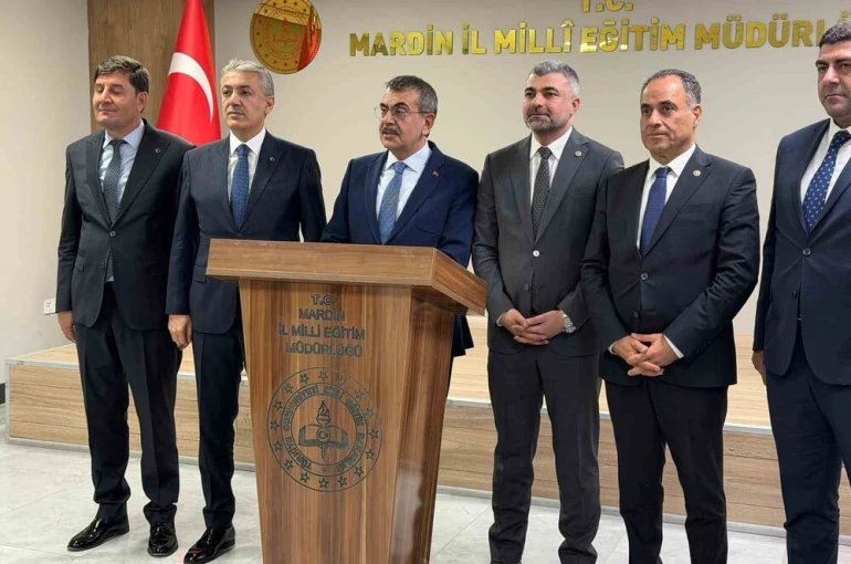 Milli Eğitim Bakanı Tekin: "Mardin’de derslik sayısı 3 bin 280’den 9 bin 675’e çıktı" 