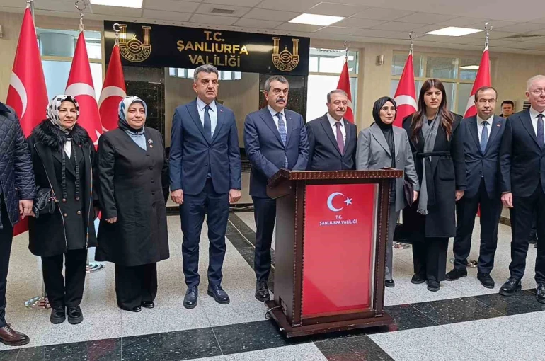 Milli Eğitim Bakanı Yusuf Tekin Şanlıurfa’da 