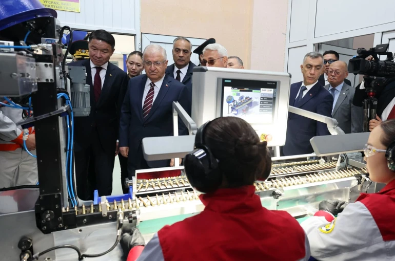 Milli Savunma Bakanı Güler, Moğolistan’da MKE AŞ’nin Fişek-İmla Montaj Hattı’nın açılış törenine katıldı 