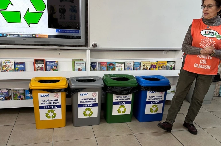 Minik ellere temizlik bilinci aşılandı 