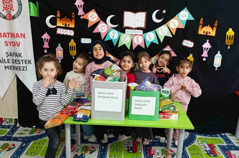 Minik kalplerden büyük dayanışma 