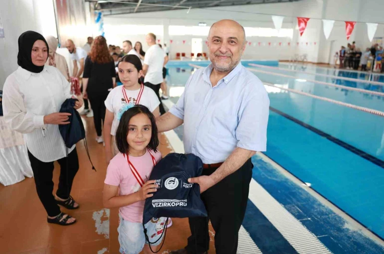Minik Kulaçlar Yaz Şenliği tamamlandı 
