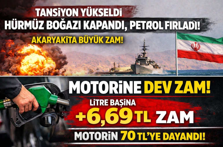 Motorine zam geldi! 70 liraya dayandı