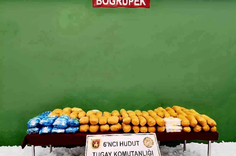 MSB, Van’da yürütülen operasyonlarda 50 kilogram 930 gram uyuşturucu madde ele geçirildiğini duyurdu