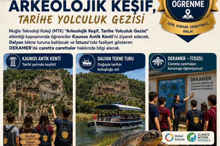 MTK öğrenme yolculuğunu antik kentlere taşıyor 