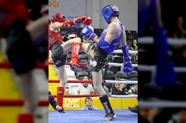 Muaythai Türkiye Şampiyonası’nda kürsüye Kayseri ambargosu 