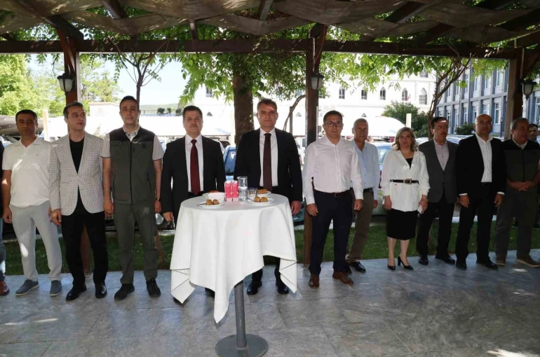 Muğla Orman Bölge Müdürlüğü’nde bayramlaşma mesaisi 
