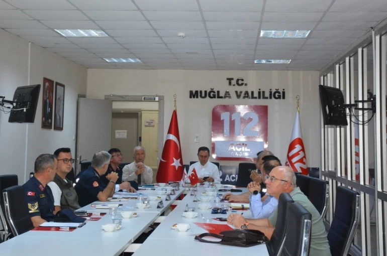 Muğla’da 112 Acil Çağrı Merkezi’nde ihbar süreçleri değerlendirildi 