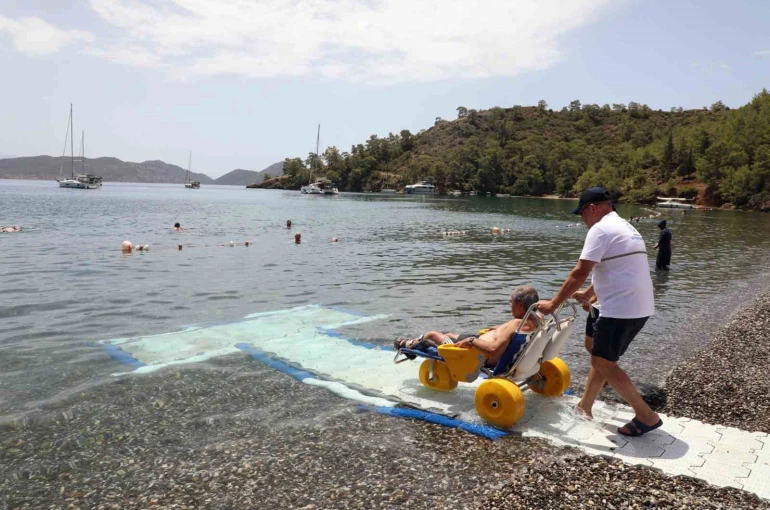 Muğla’da 23 plaj engelli bireylerin hizmetinde