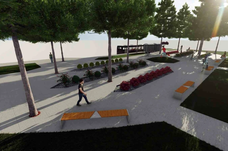 Muğlaspor Parkı’nda yenileme çalışması başladı 