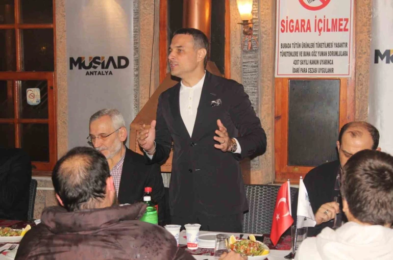 MÜSİAD Antalya’dan iş dünyasını buluşturan dost meclisi etkinliği 
