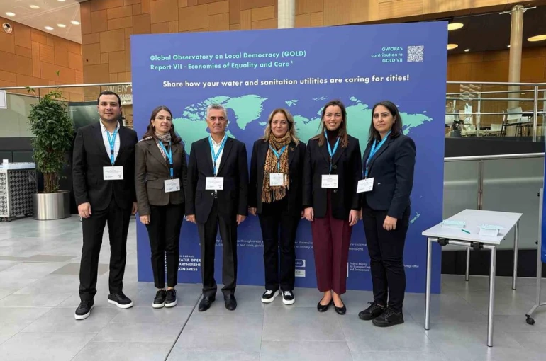 MUSKİ, küresel su yönetiminde Türkiye’yi temsil etti 