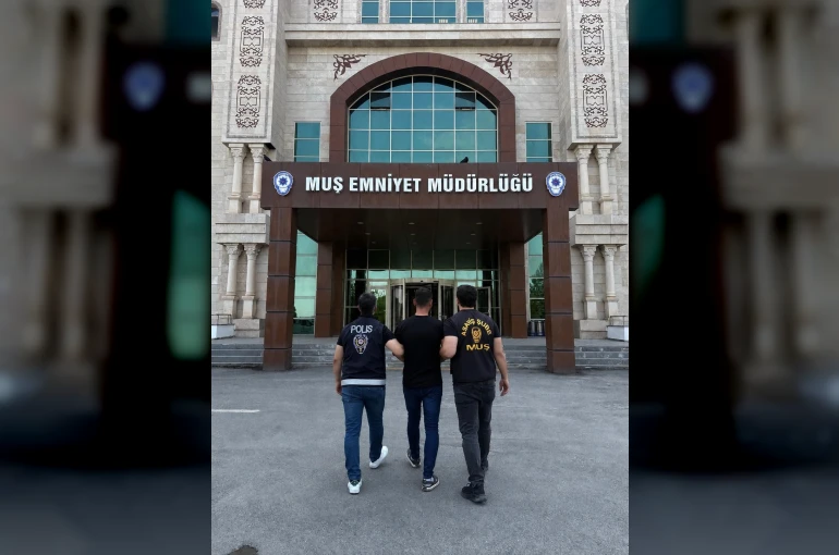 Muş’ta 10 yıl kesinleşmiş hapis cezası bulunan şahıs yakalandı