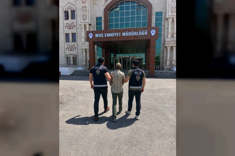 Muş’ta aranan şahıs yakalandı