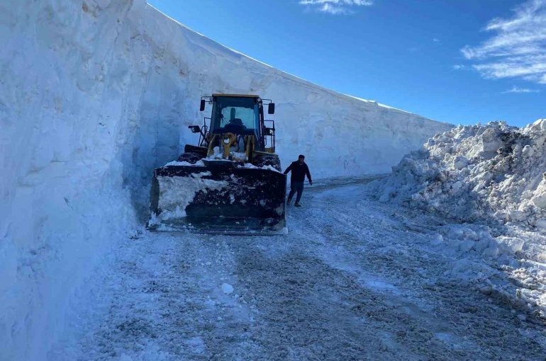 Muş’ta kapanan tüm köy yolları ulaşıma açıldı 