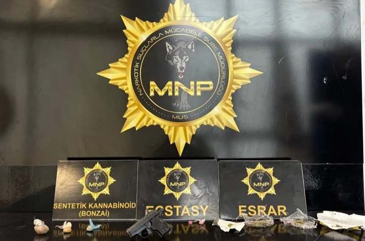Muş’ta narkotik operasyonu: 9 şüpheliye adli işlem 