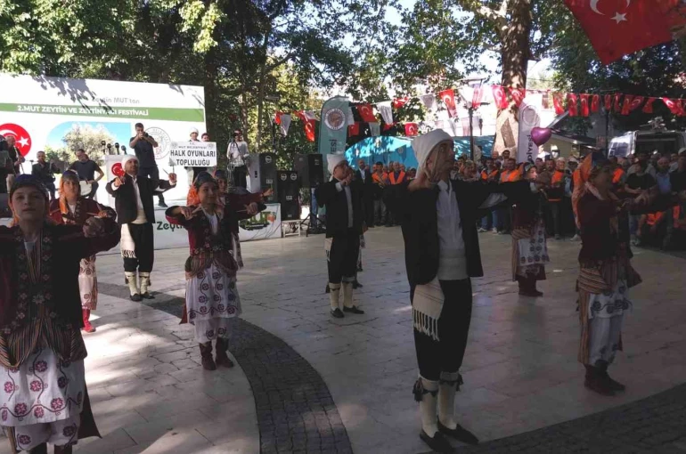 Mut Zeytin ve Zeytinyağı Festivali başladı 