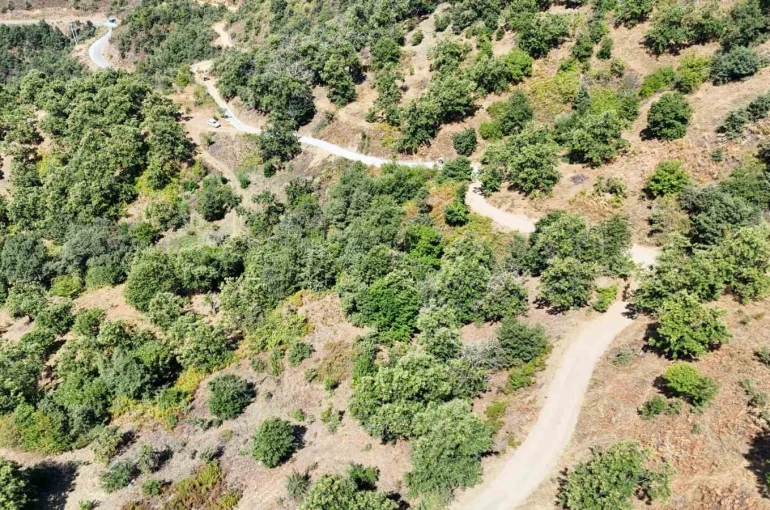 Nazilli Belediyesi Apaklar’da yolları yeniliyor