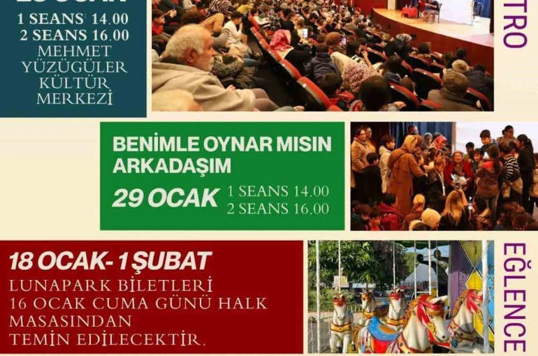 Nazilli Belediyesi’nden çocuklara yarıyıl tatili hediyesi 