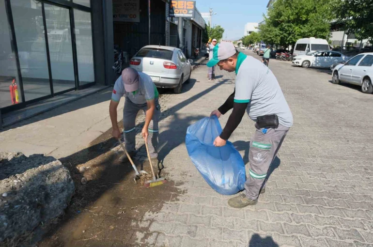Nazilli Belediyesi’nden sanayi bölgesinde topyekün temizlik seferberliği 