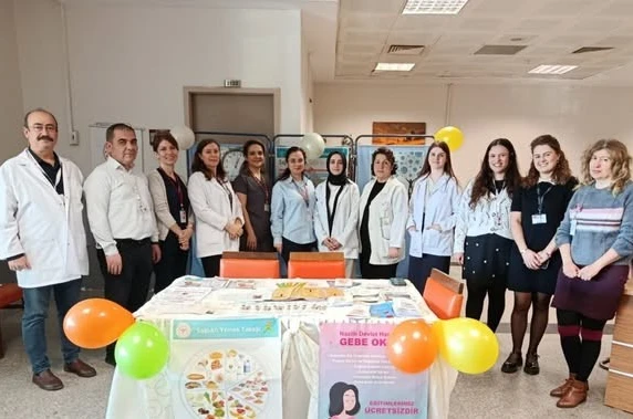 Nazilli Devlet Hastanesi’nde ’Ramazanda Sağlık’ bilgilendirme standı kuruldu 