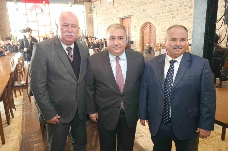 Nazilli Kahveciler Odası’nda Şenkal güven tazeledi 