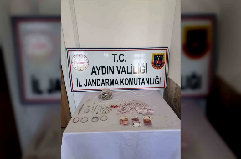 Nazilli’de 850 bin TL’lik ziynet eşyasını çaldı, yakalandı 