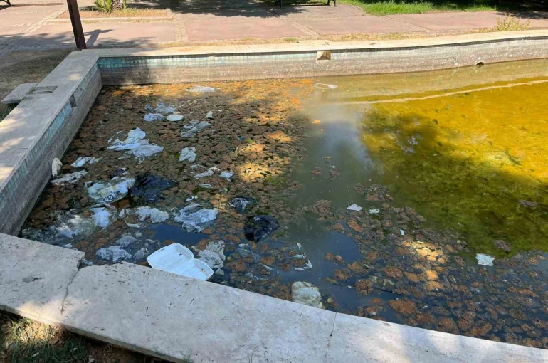 Nevzat Biçer Parkı bakımsızlıktan kullanılmaz hale geldi 