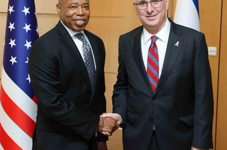 New York Belediye Başkanı Adams, İsrail Cumhurbaşkanı Herzog ile görüştü