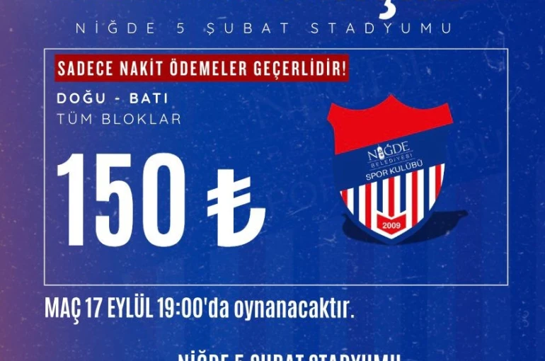 Niğde’de Ziraat Türkiye Kupası heyecanı 