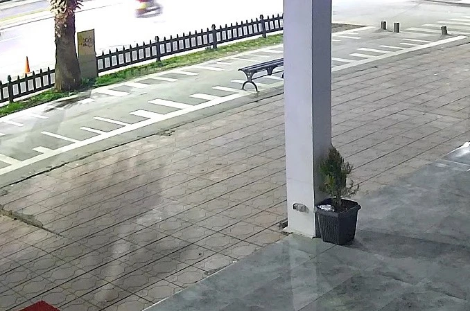 Nişanlı çiftin hayatını kaybettiği kazanın görüntüleri ortaya çıktı 