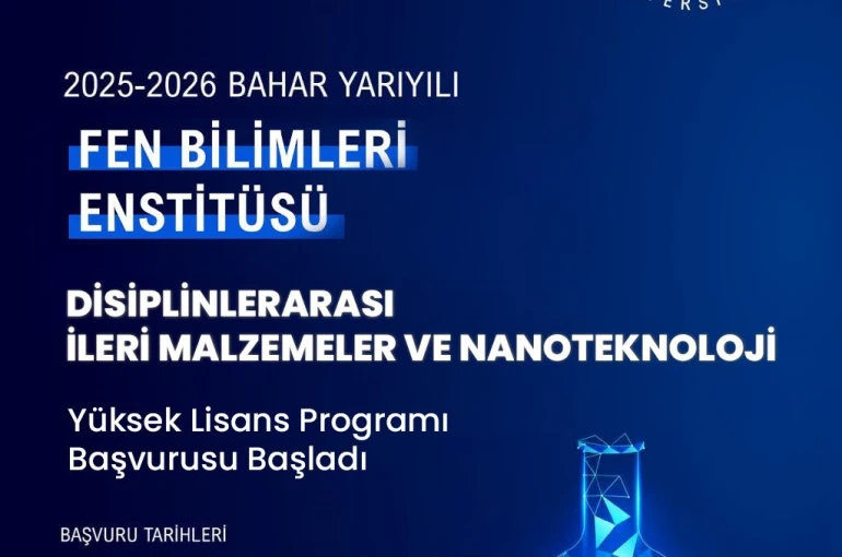 NÖHÜ Disiplinlerarası İleri Malzeme ve Nanoteknoloji Yüksek Lisans Programı açıldı 
